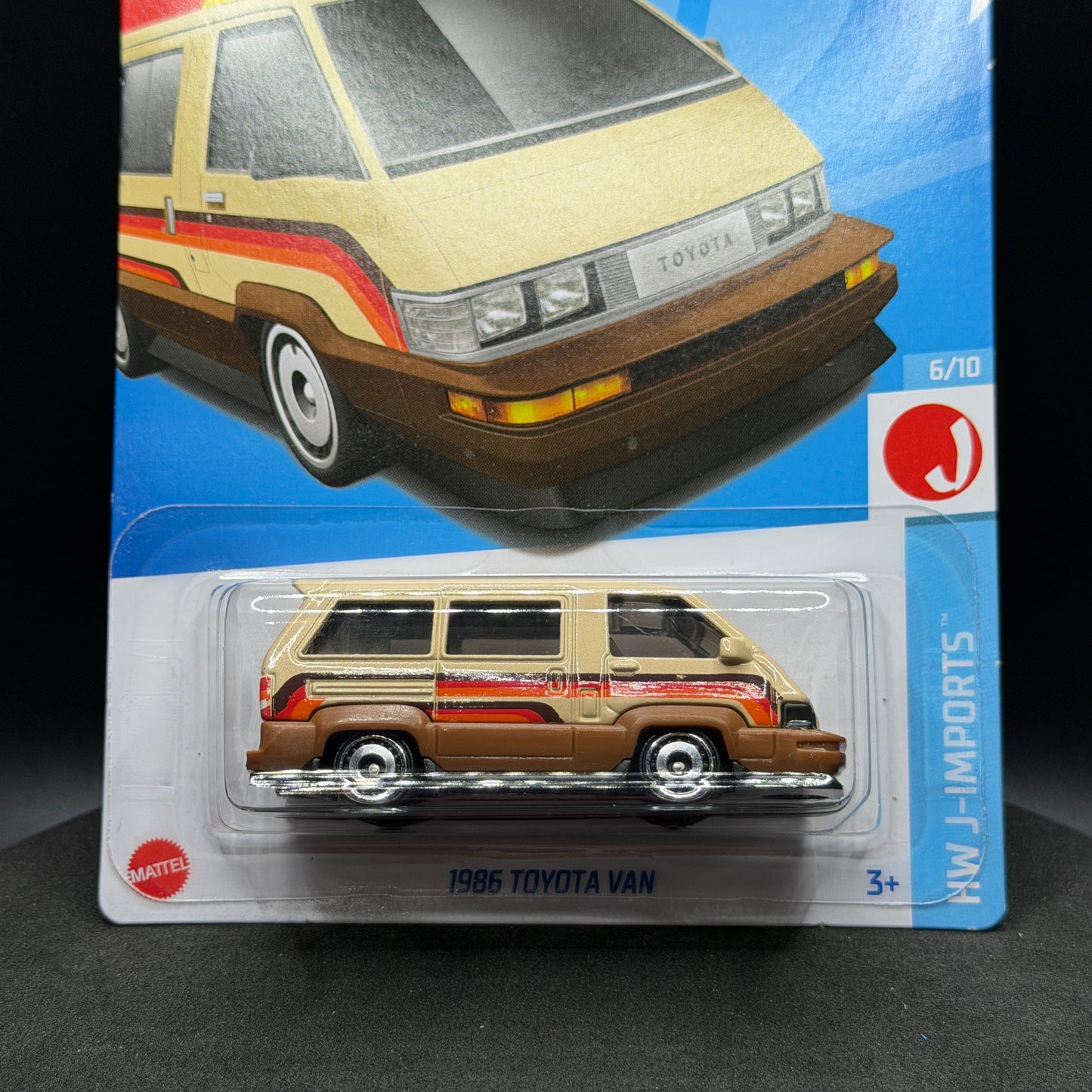 Hot Wheels 1986 Toyota Van Tan