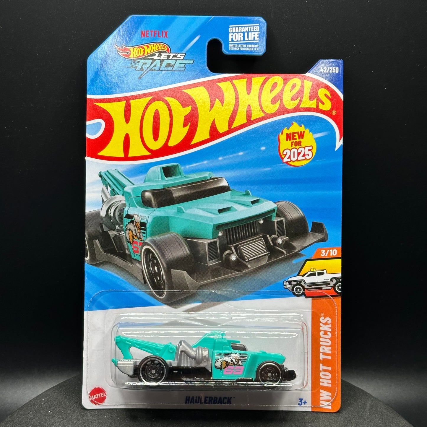 Hot Wheels Haulerback Teal