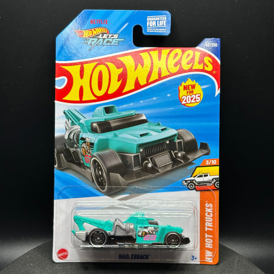 Hot Wheels Haulerback Teal