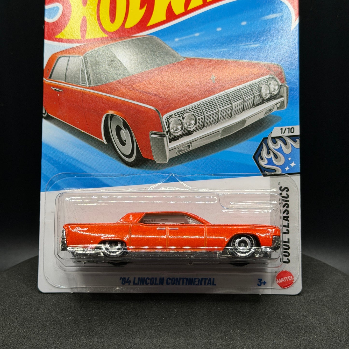 Hot Wheels ‘64 Lincoln Continental Orange
