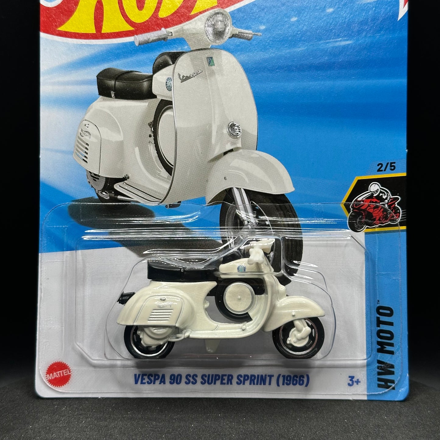 Hot Wheels 1966 Vespa Super Sprint White