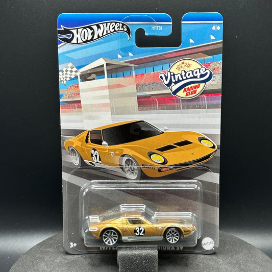 Hot Wheels Lamborghini Miura SV Vintage Set