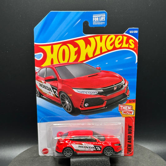 Hot Wheels 2018 Honda Civic Type R Red