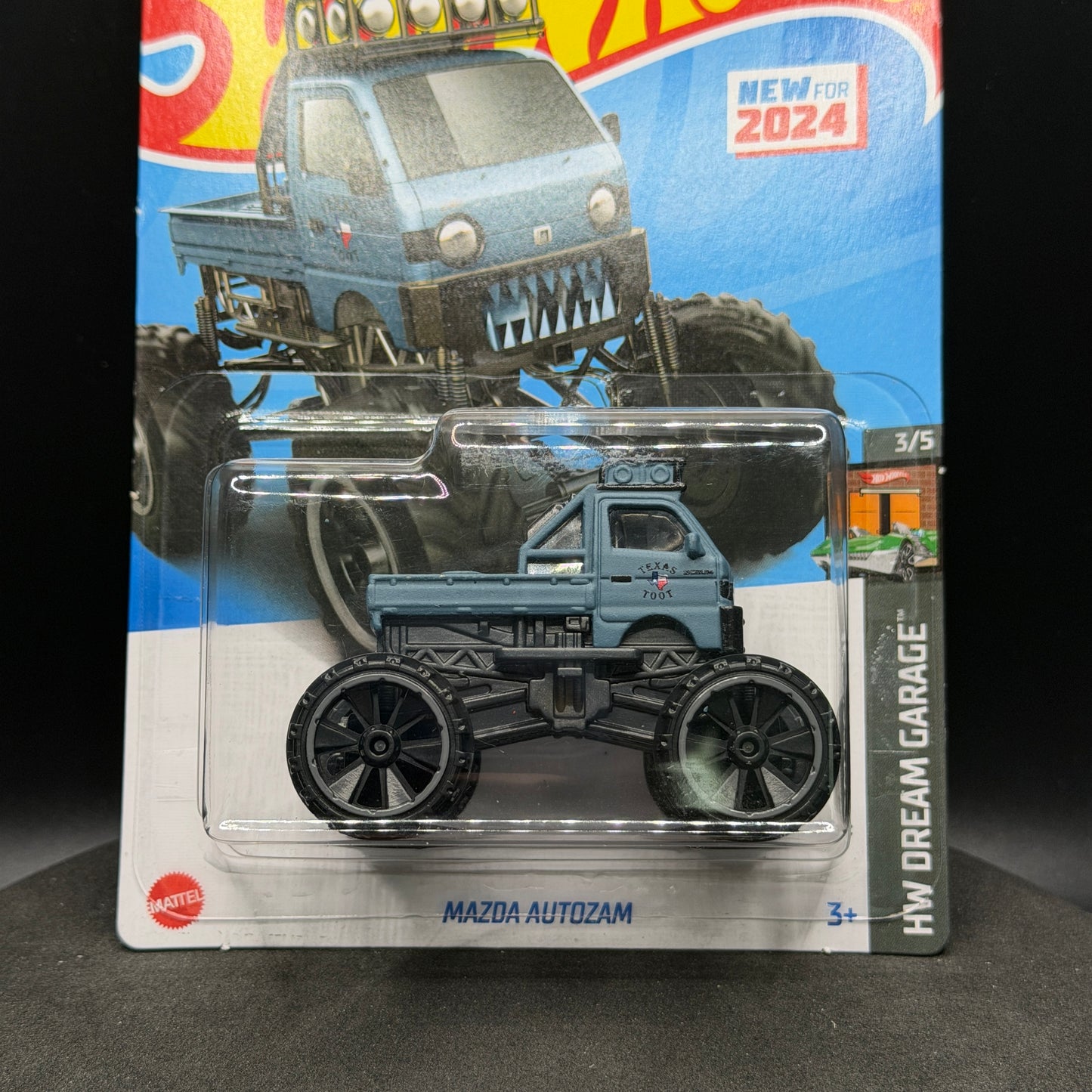 Hot Wheels Mazda Autozam Texas Toot Gray