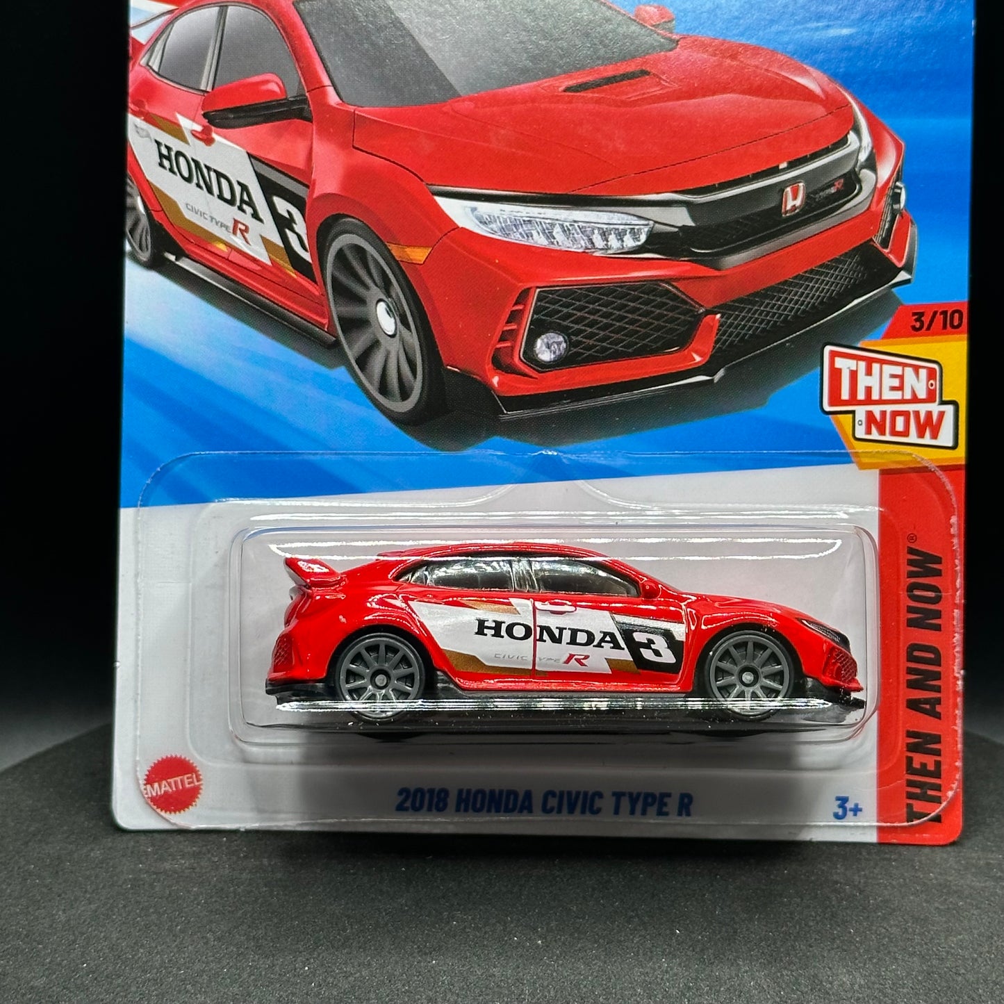 Hot Wheels 2018 Honda Civic Type R Red