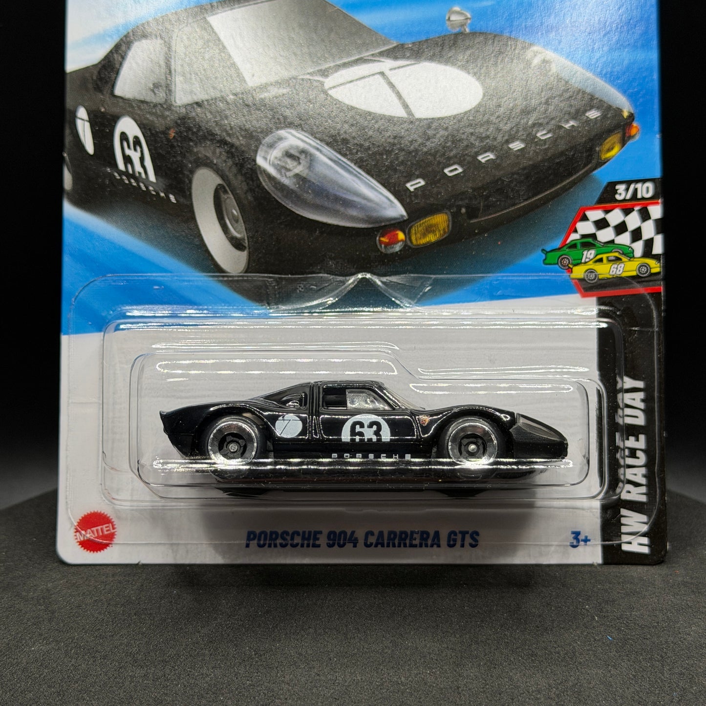 Hot Wheels Porsche 904 Carrera GTS Black
