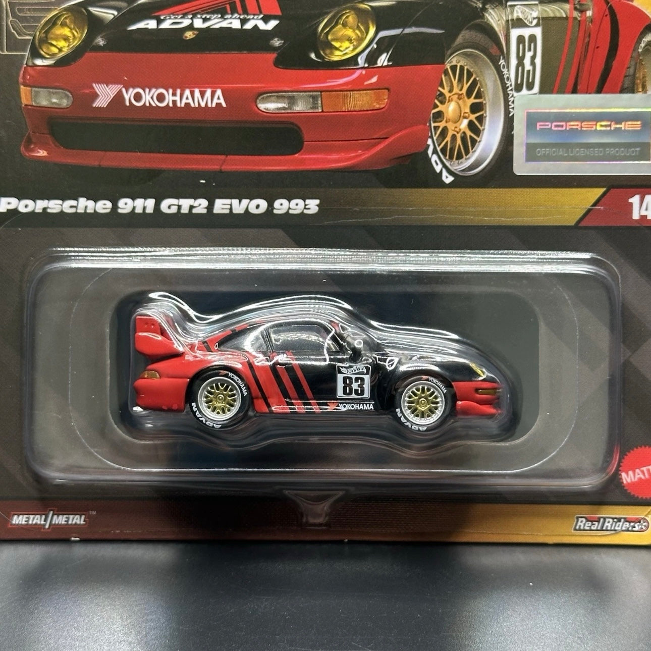 Hot Wheels Elite 64 Porsche 911 GT2 993