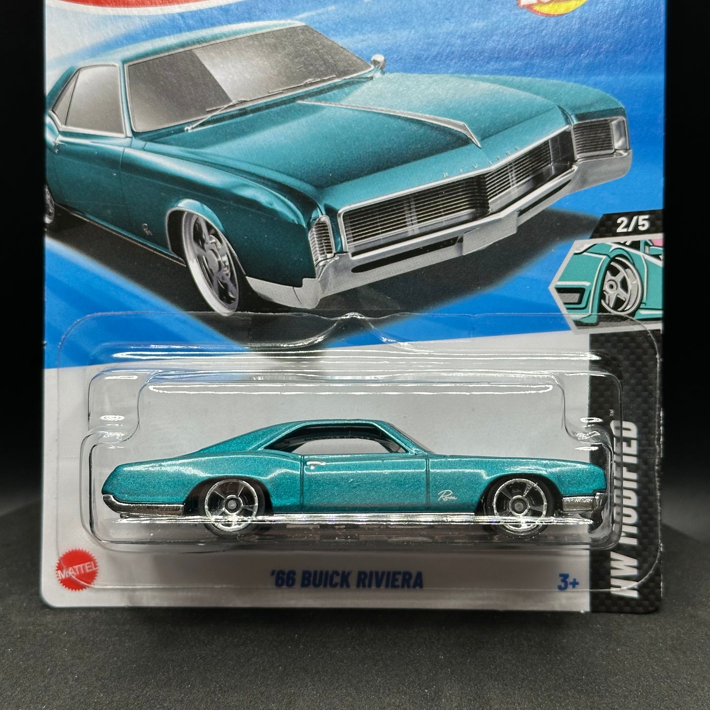 Hot Wheels ‘66 Buick Riviera Teal