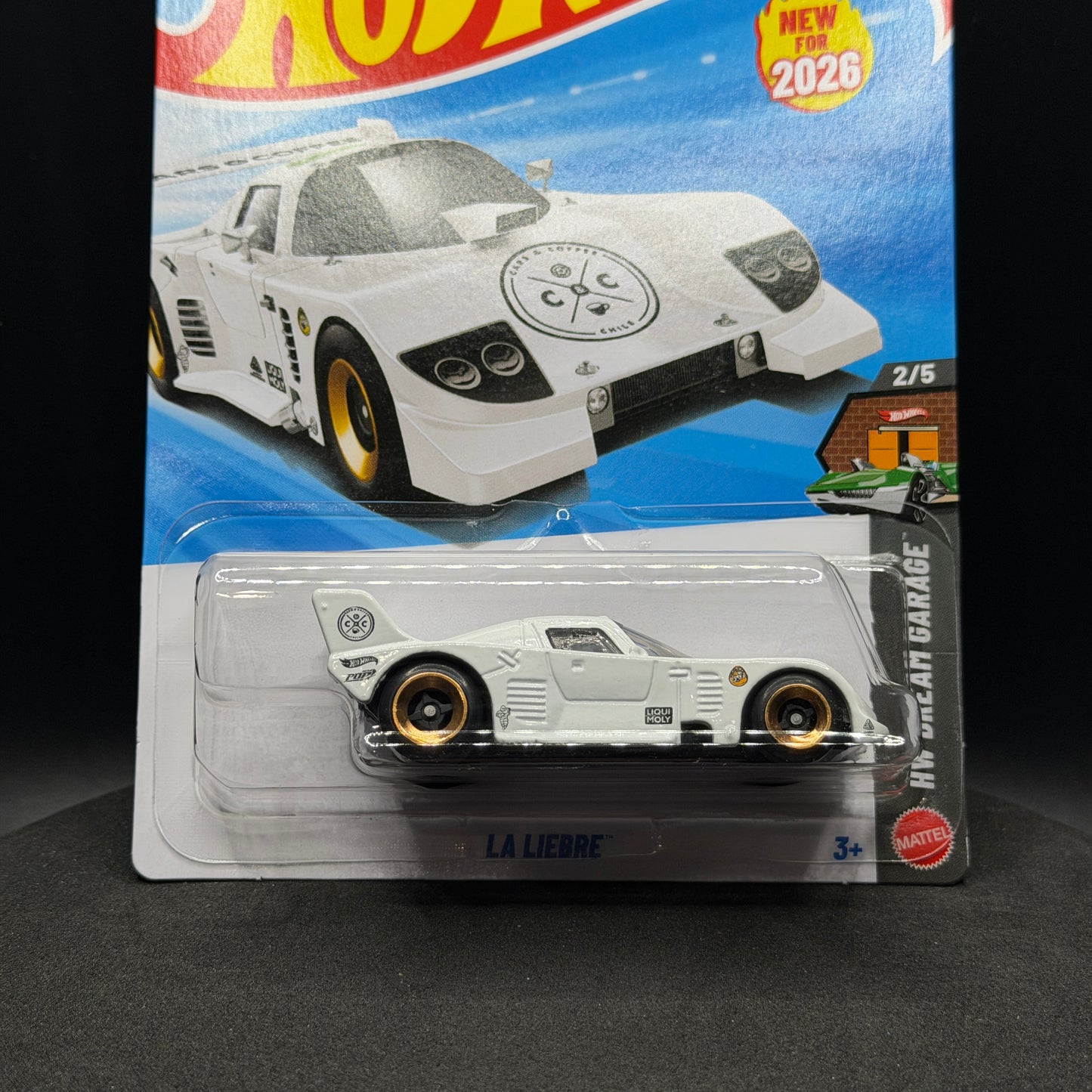 Hot Wheels La Liebre White