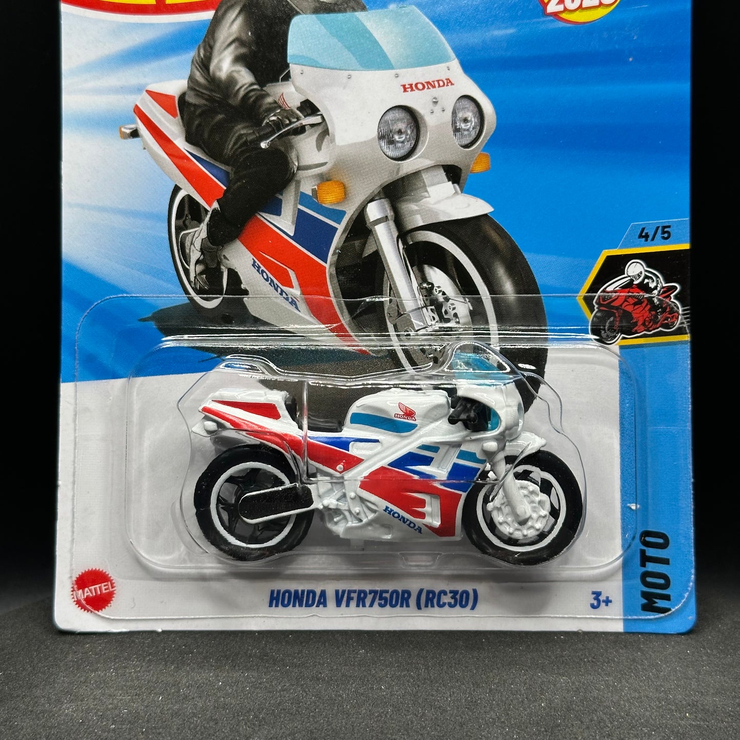 Hot Wheels Honda VFR750R White