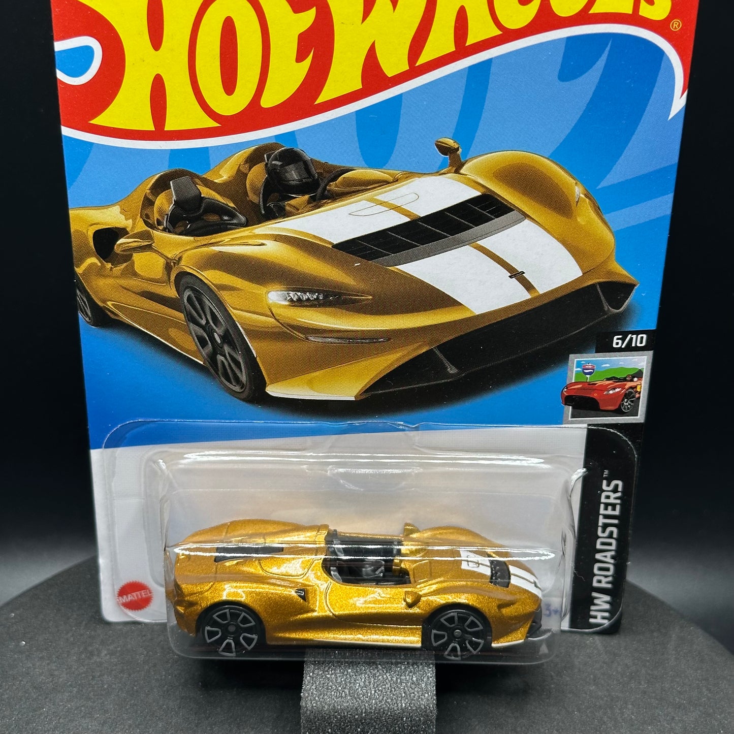 Hot Wheels McLaren Elva Gold