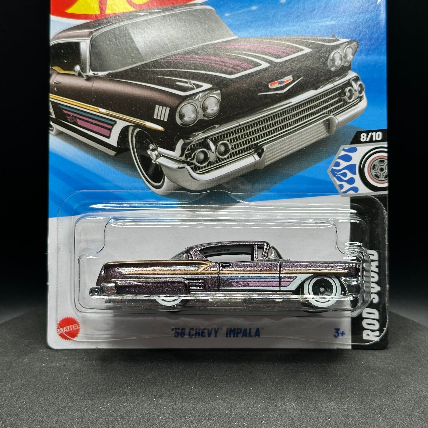 Hot Wheels ‘58 Chevy Impala Maroon