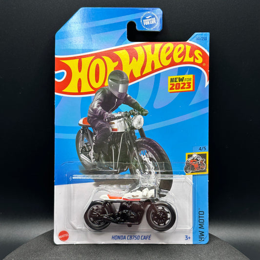 Hot Wheels Honda CB750 Cafe White