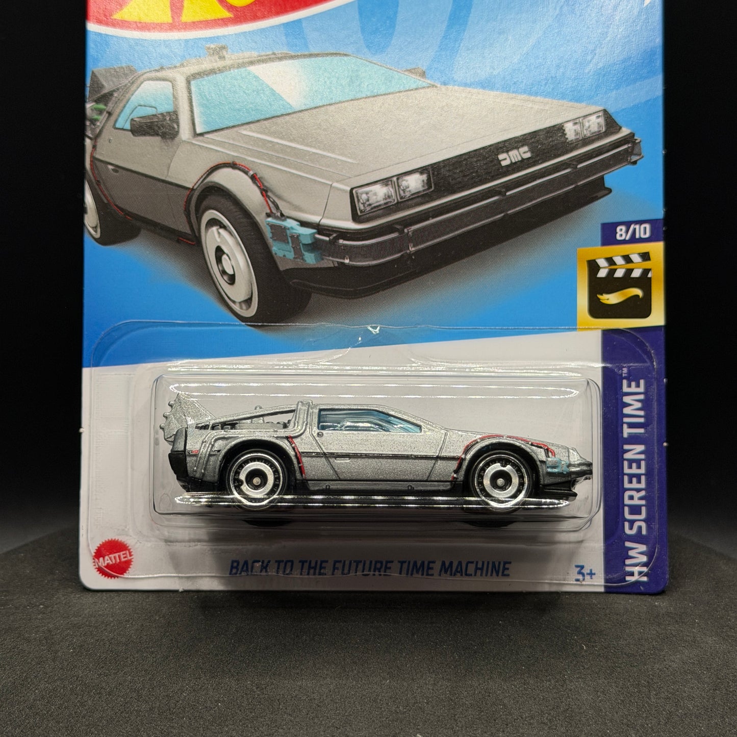 Hot Wheels Back to the Future Time Machine DMC DeLorean