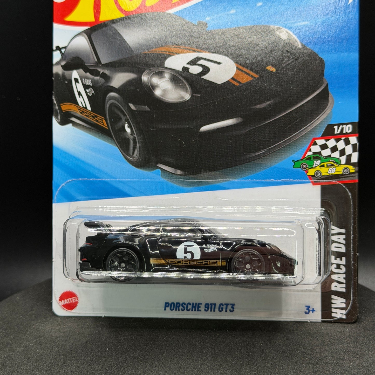 Hot Wheels Porsche 911 GT3 Black