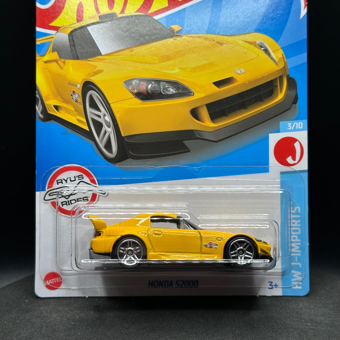 Hot Wheels Honda S2000 Yellow