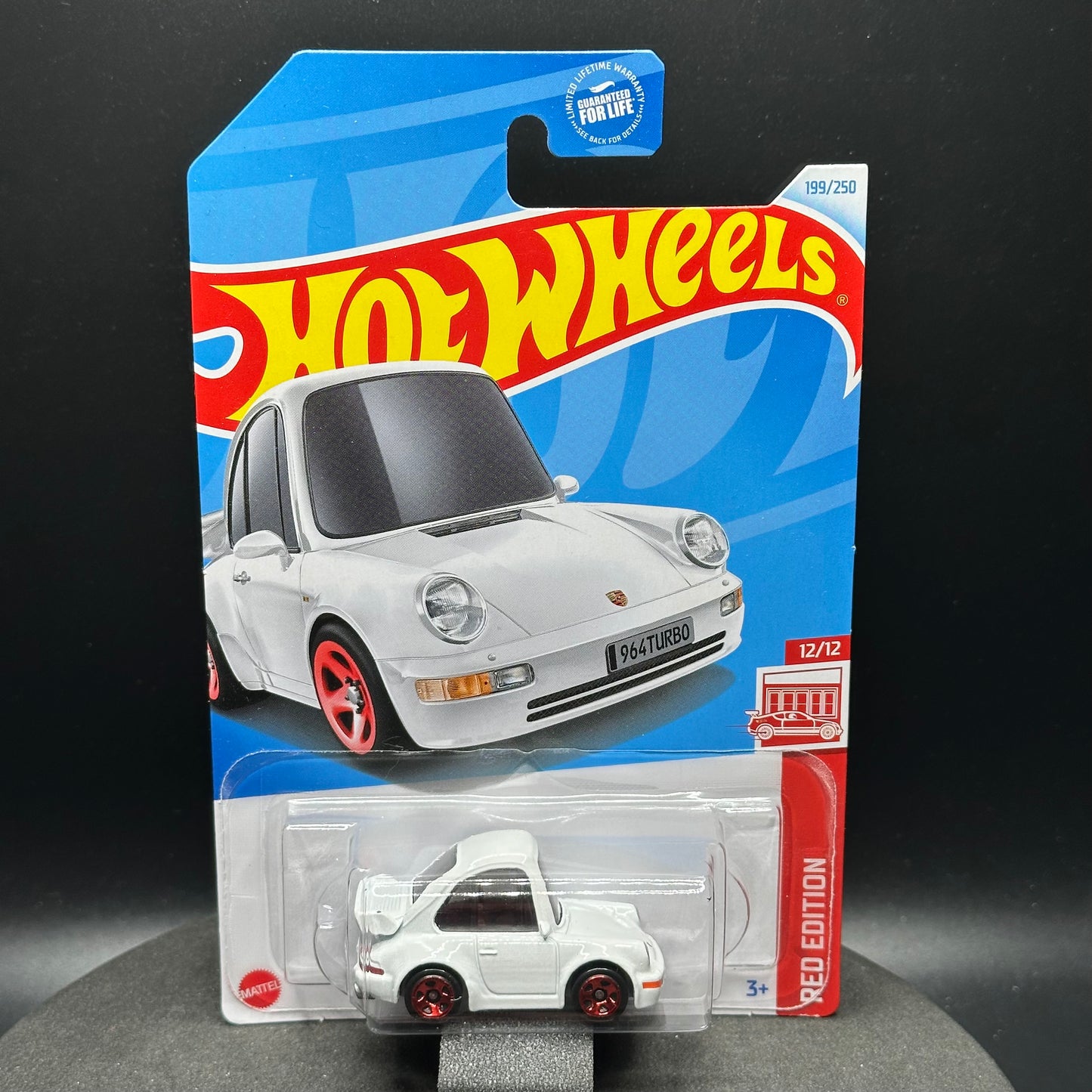 Hot Wheels Tooned Porsche 911 Turbo 3.6 964 Red Edition