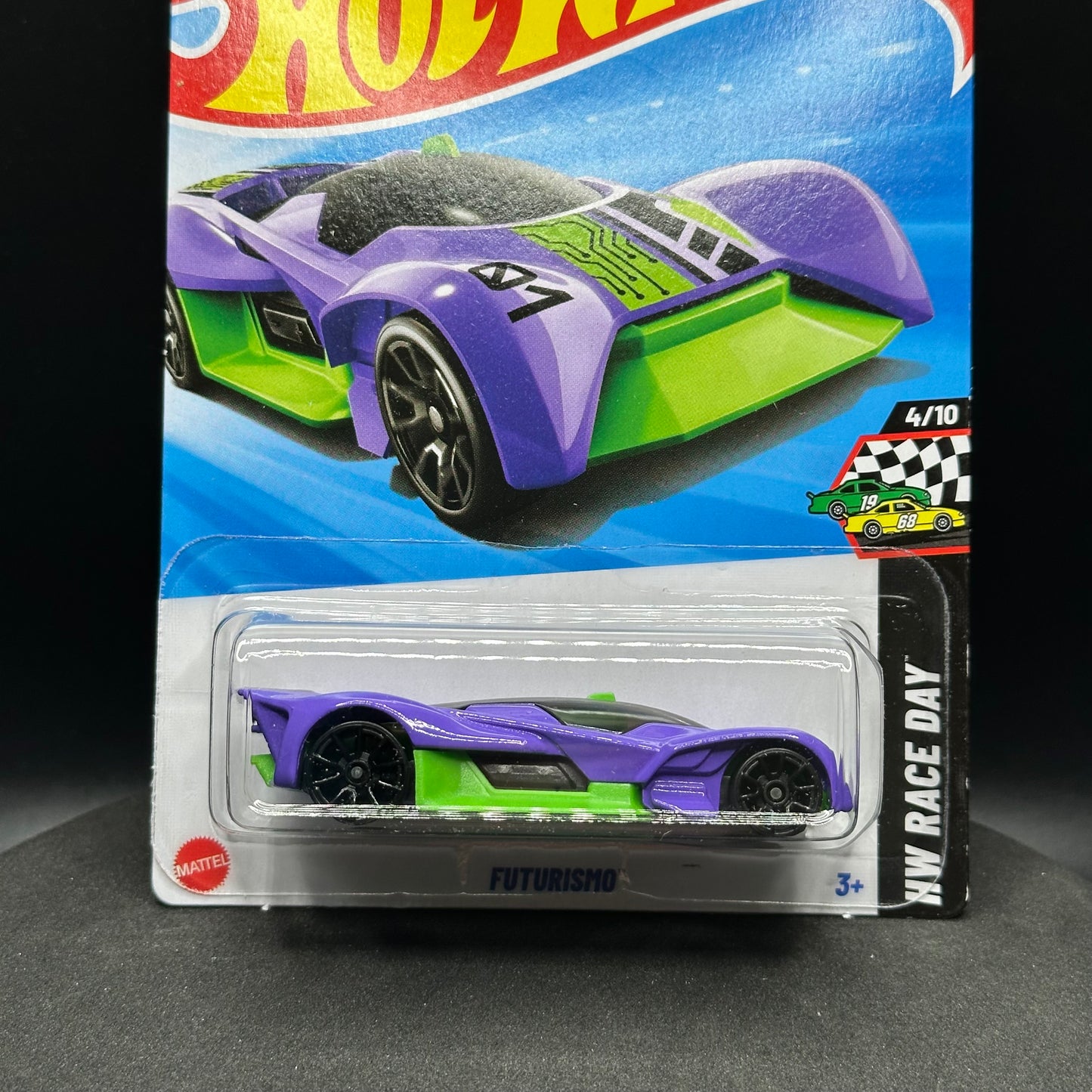 1¢ Hot Wheels Futurismo Purple
