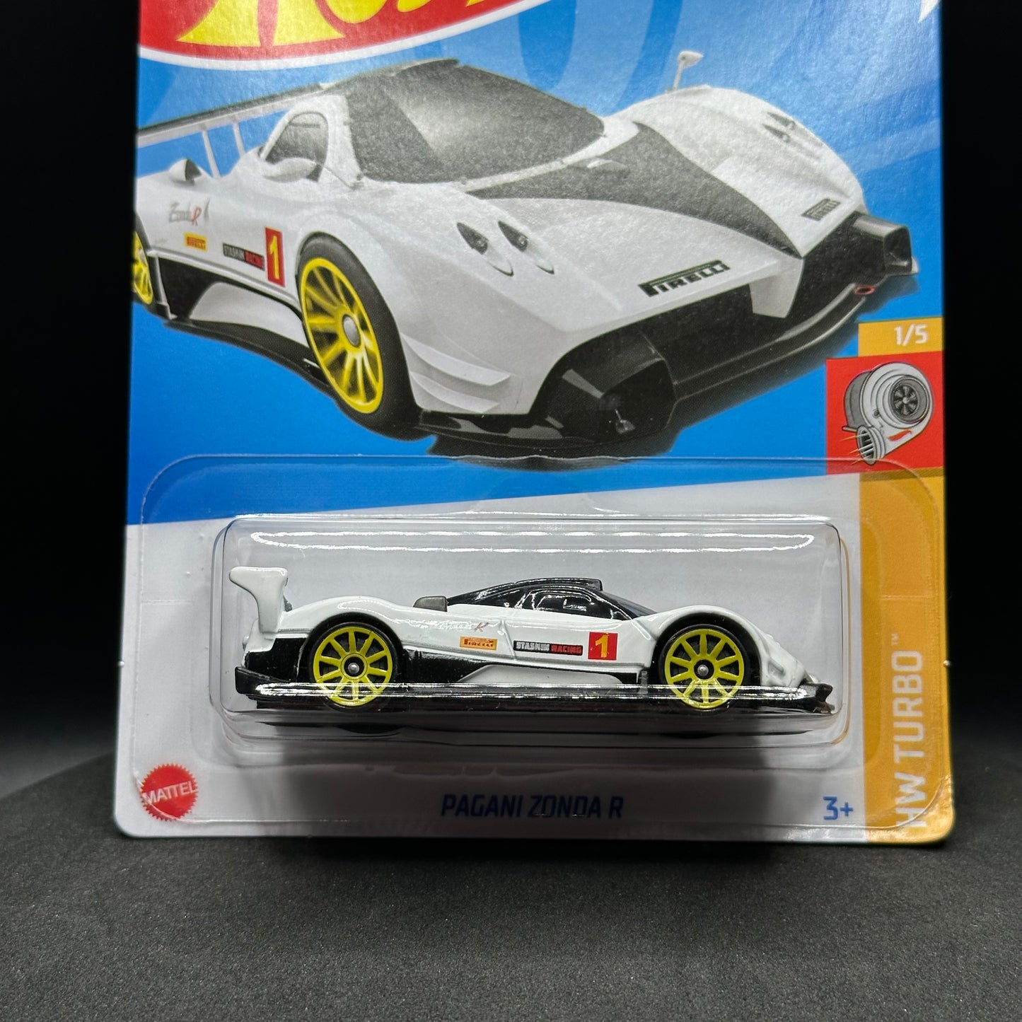 Hot Wheels Pagani Zonda R White