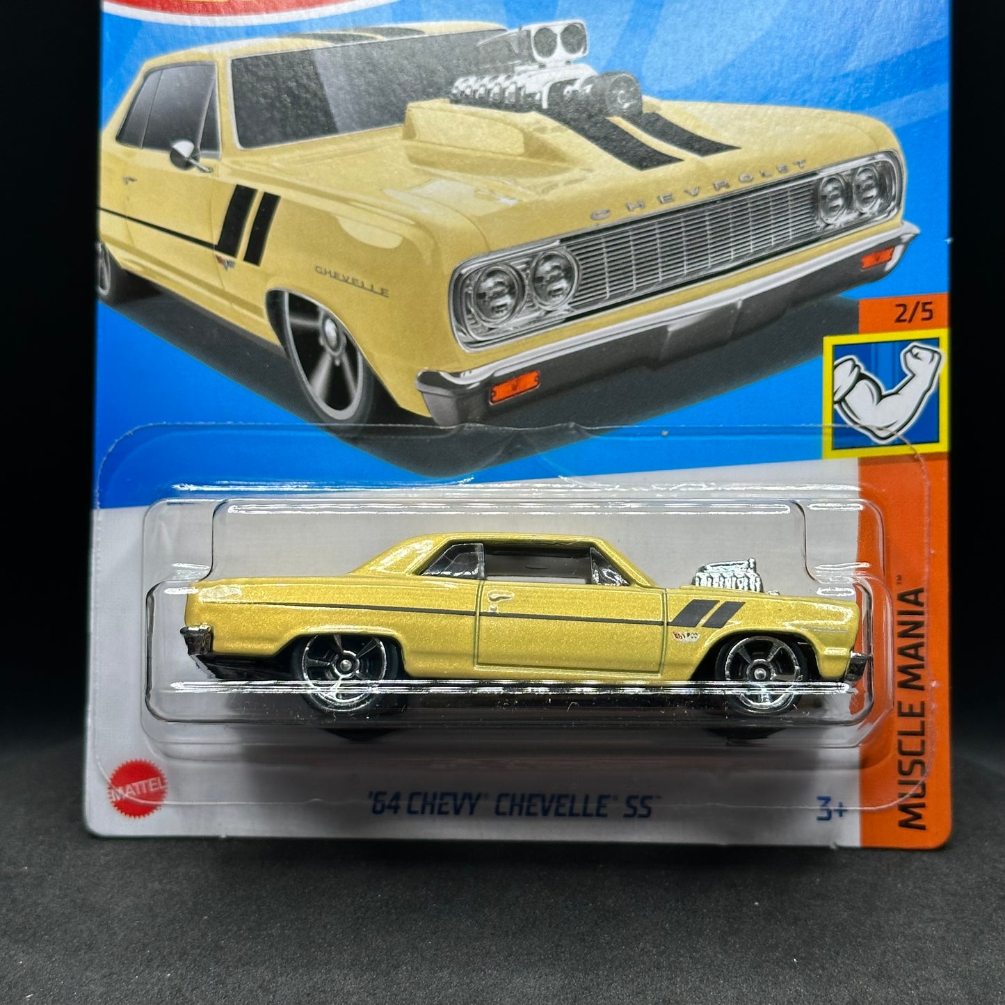 Hot Wheels ‘64 Chevy Chevelle SS Yellow