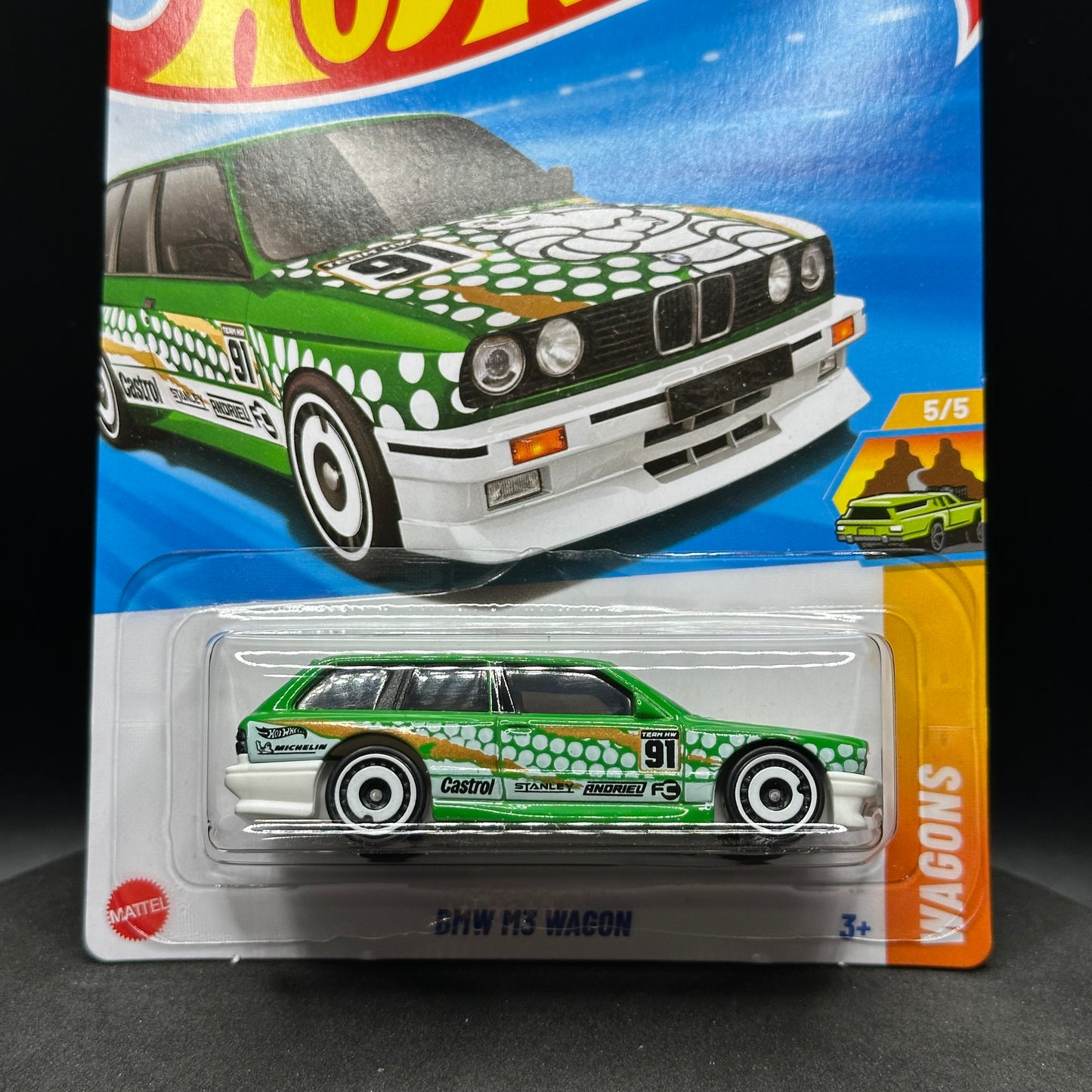 Hot Wheels BMW M3 Wagon Green