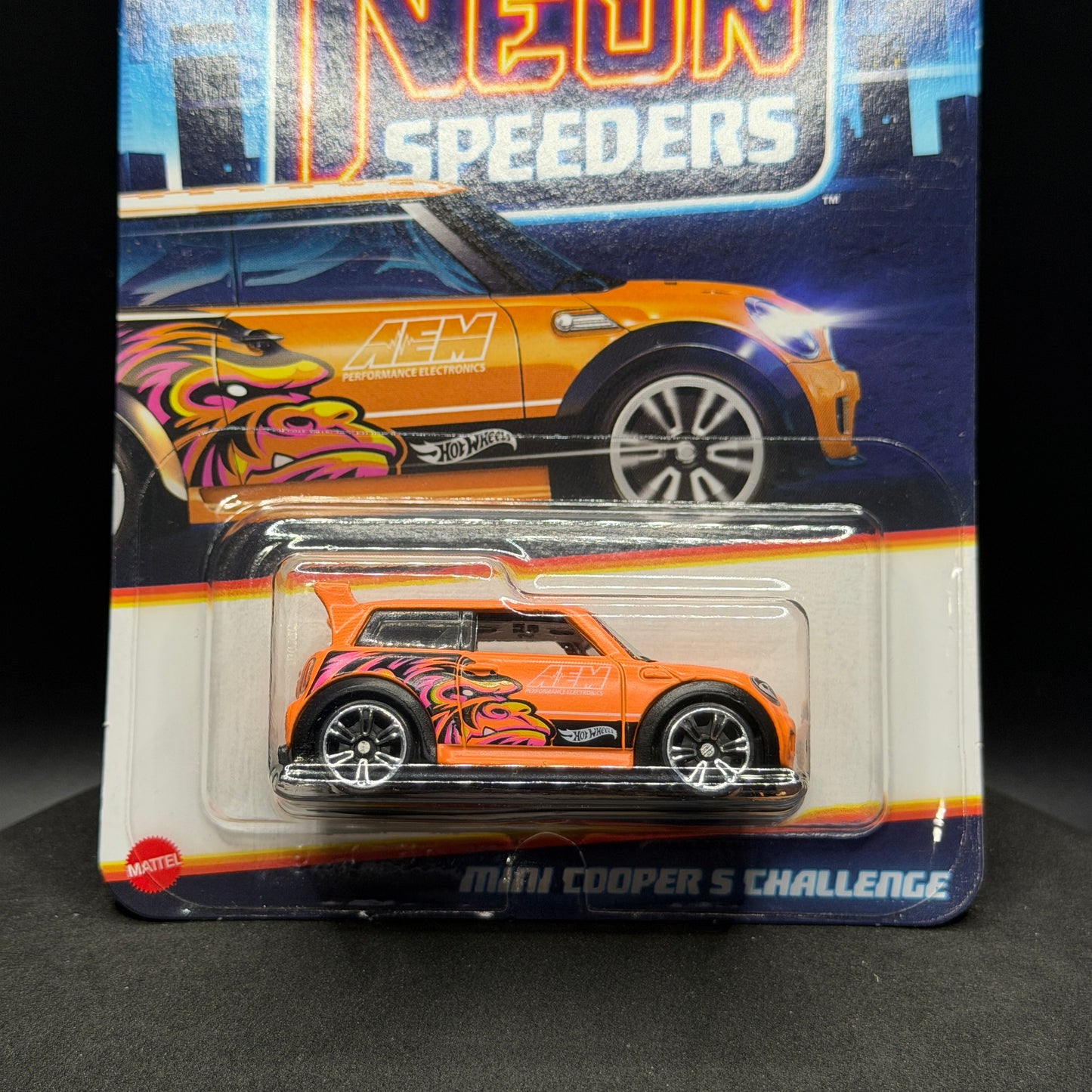 Hot Wheels Mini Cooper S Challenge Neon Speeders