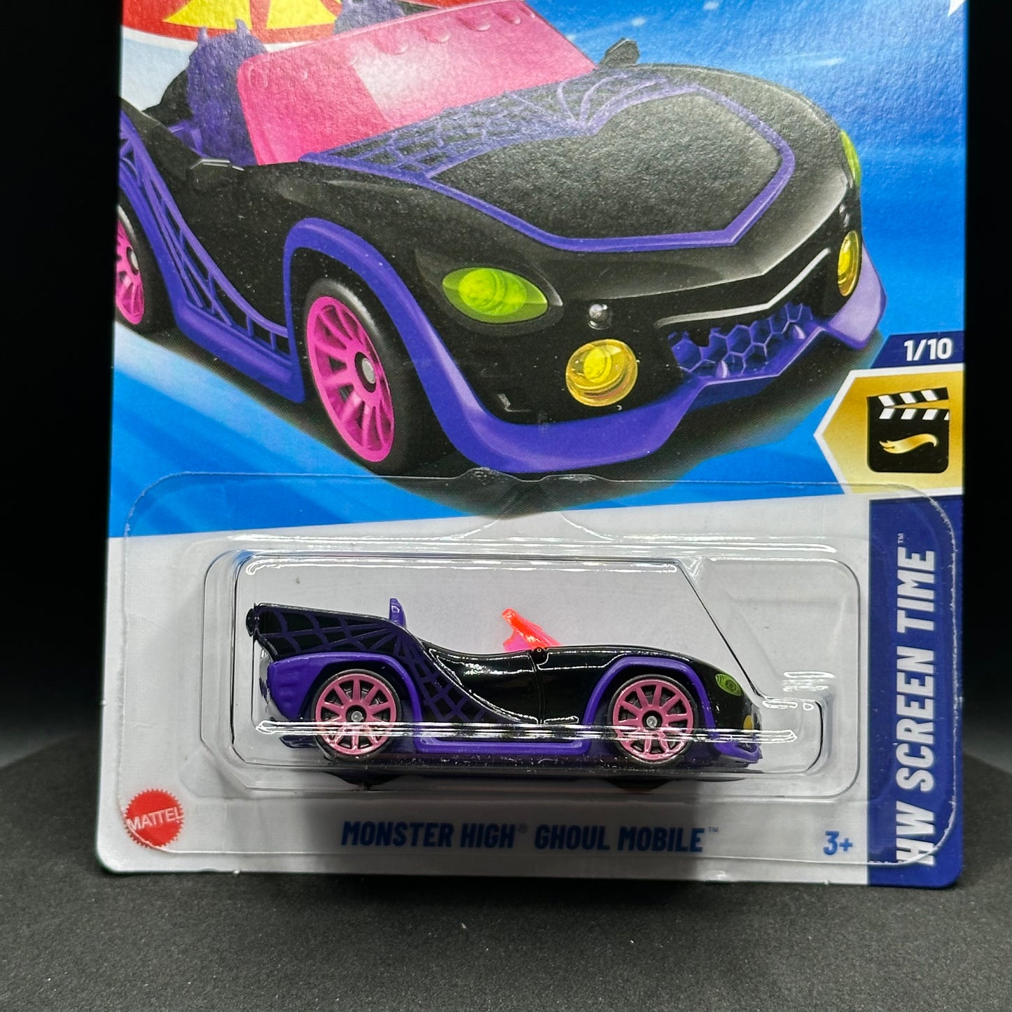 Hot Wheels Monster High Ghoul Mobile Black