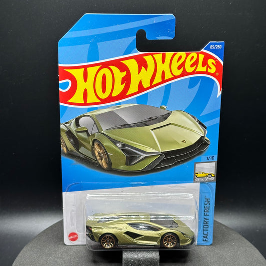 Hot Wheels Lamborghini Sian Green