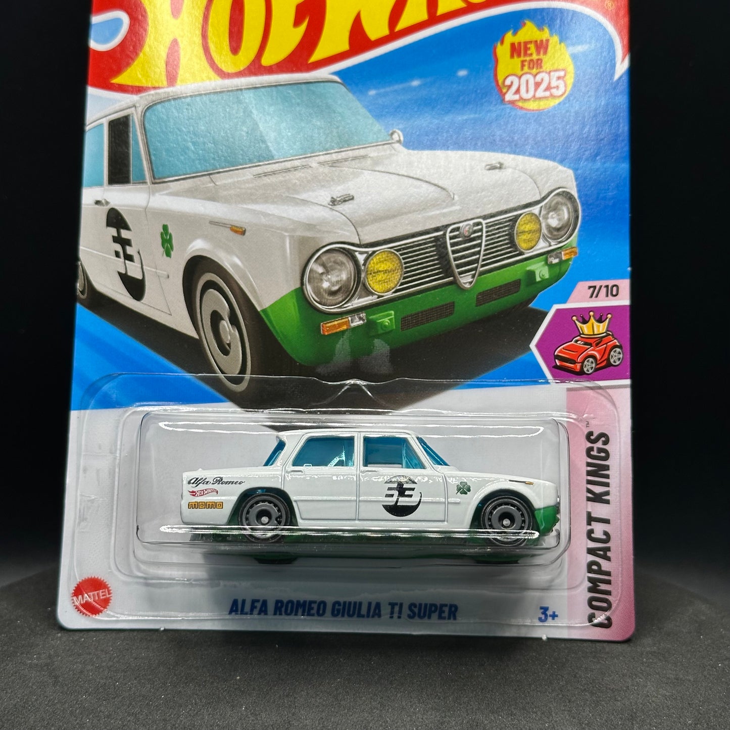 Hot Wheels Alfa Romeo Giulia TI White