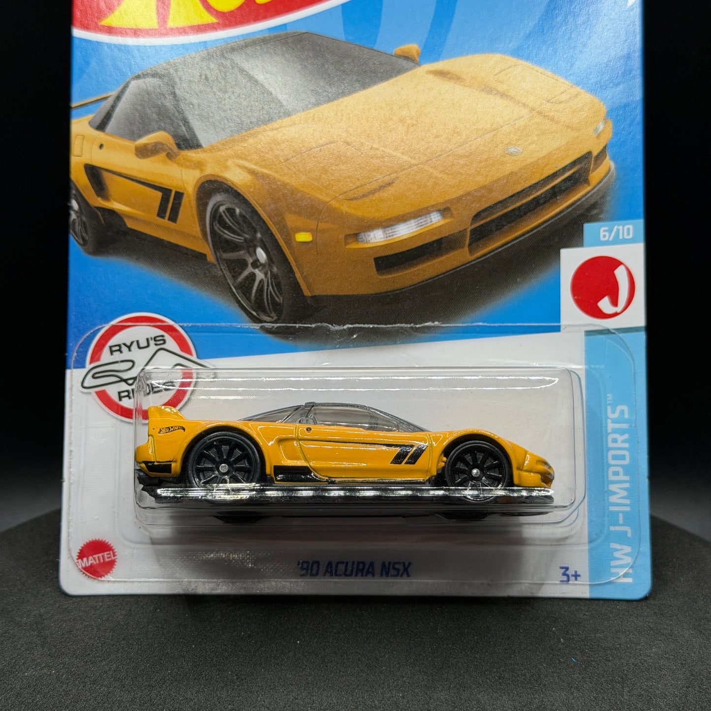 Hot Wheel ‘90 Acura NSX Yellow
