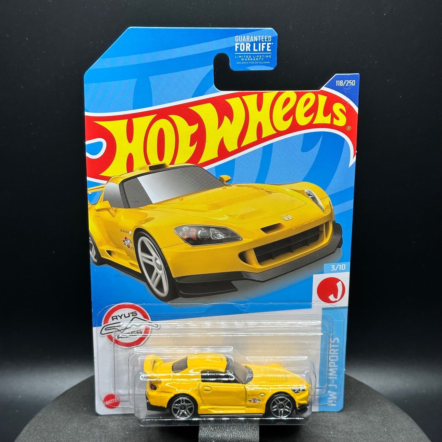 Hot Wheels Honda S2000 Yellow