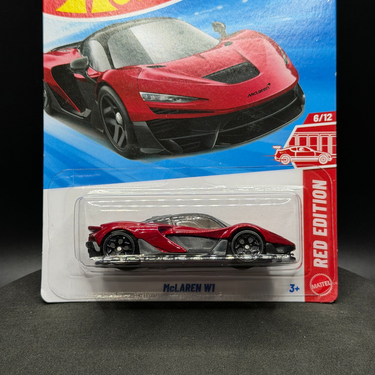 Hot Wheels McLaren W1 Red Edition