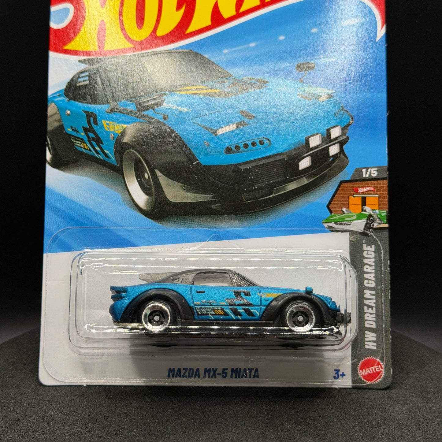 Hot Wheels Mazda MX-5 Miata Blue