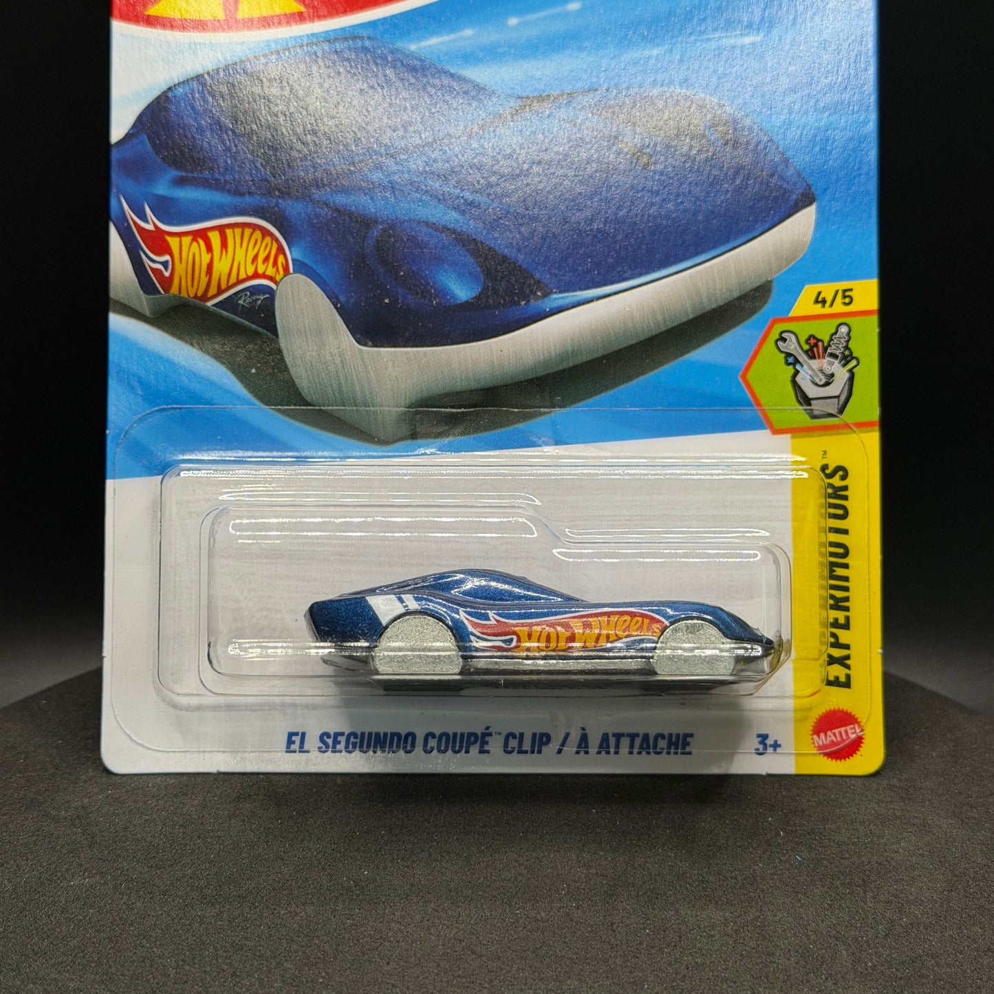 Hot Wheels El Segundo Coupe Clip Blue
