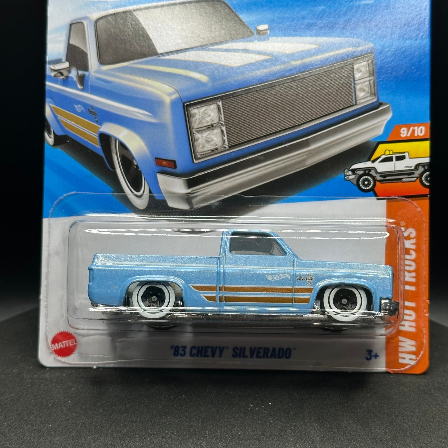 Hot Wheels ‘83 Chevy Silverado Light Blue