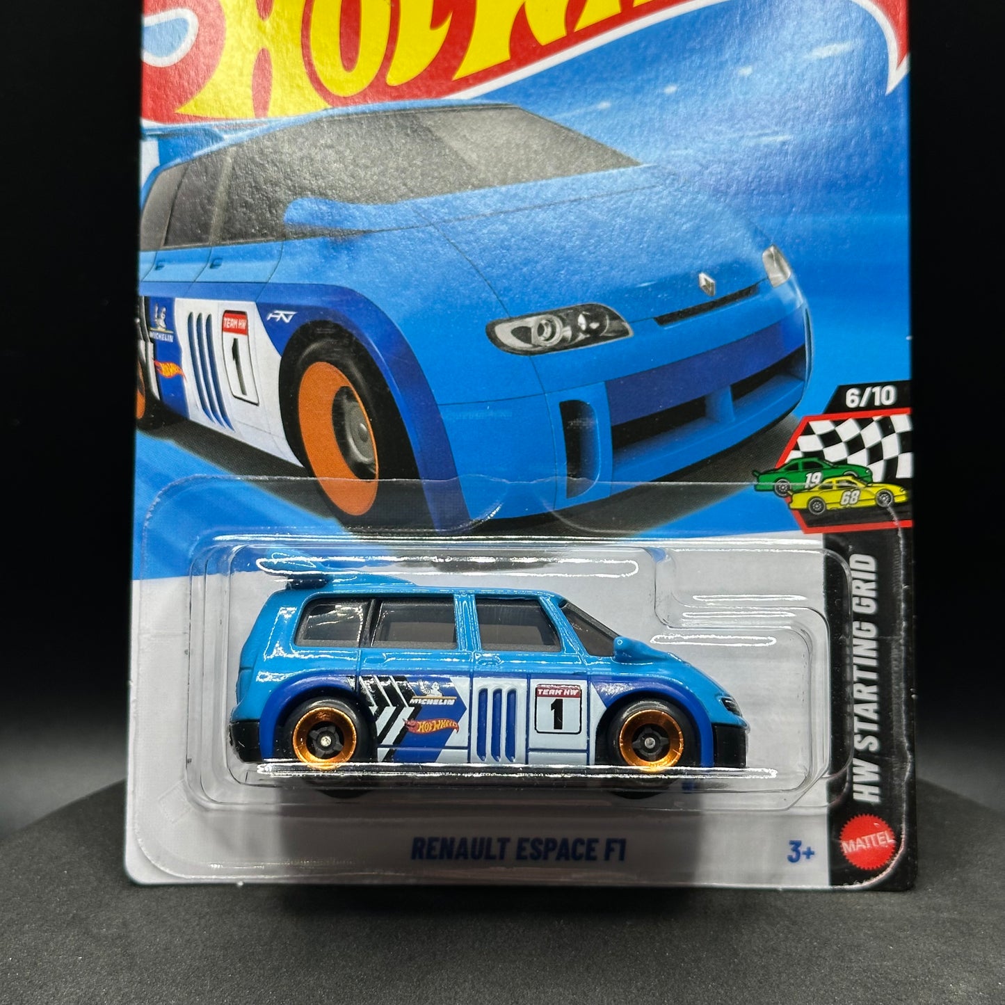 Hot Wheels Renault Espace F1 Blue