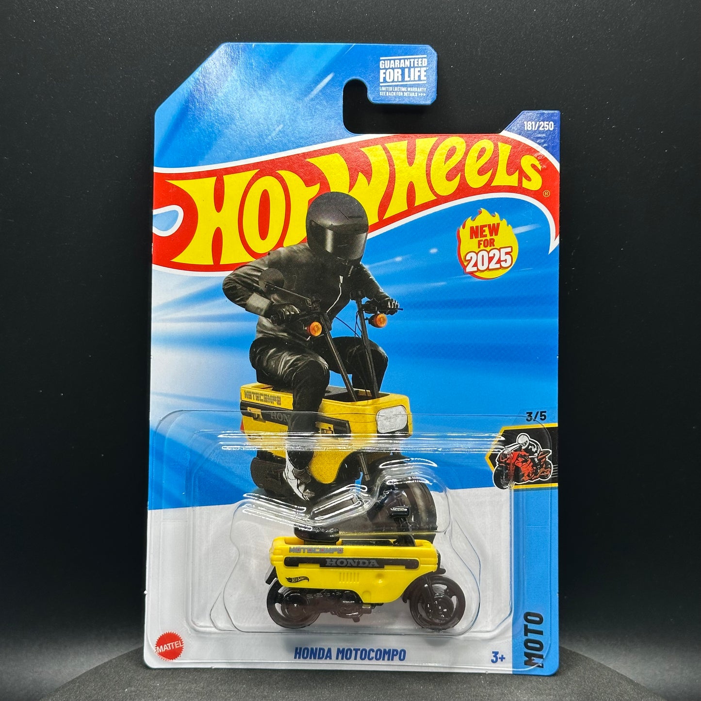 Hot Wheels Honda Motocompo Yellow