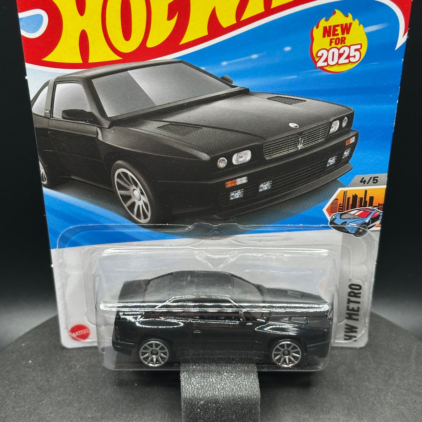 Hot Wheels Maserati Shamal Black