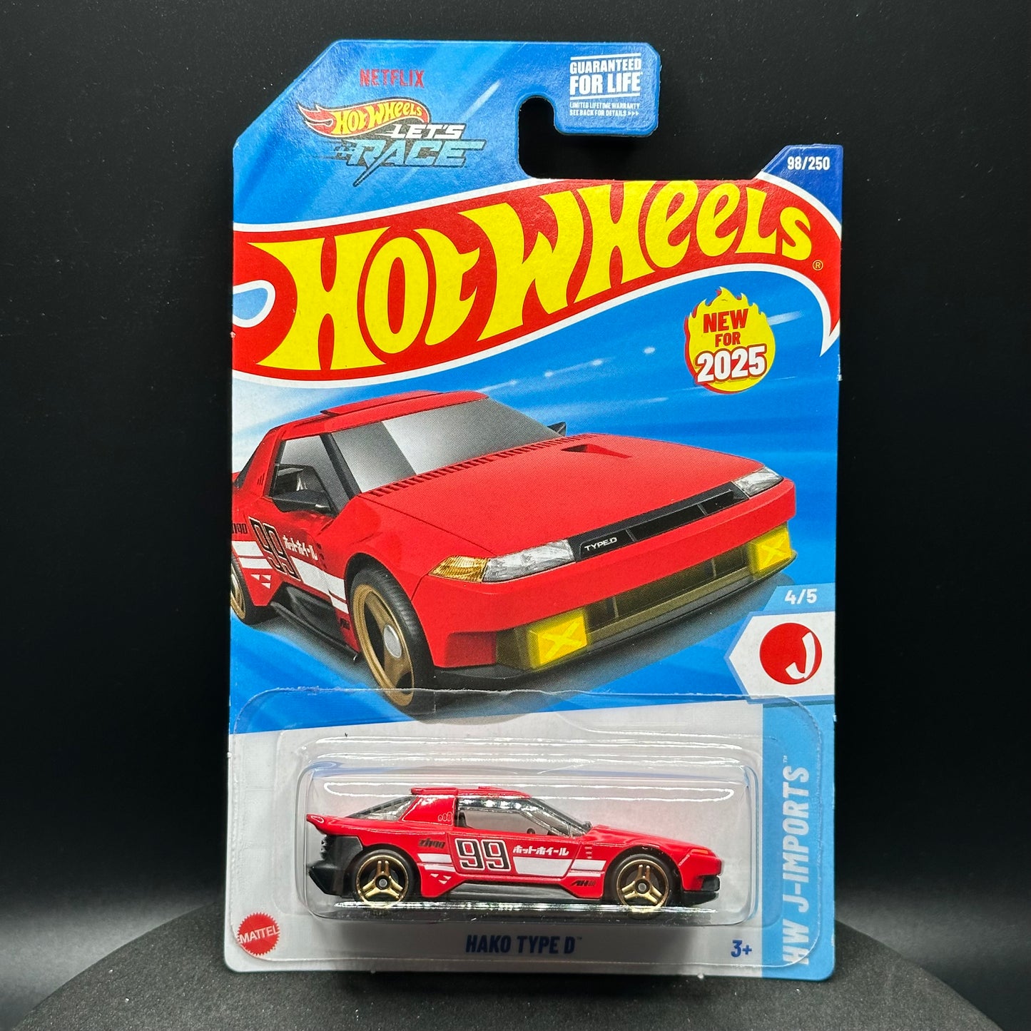 Hot Wheels Hako Type D Red