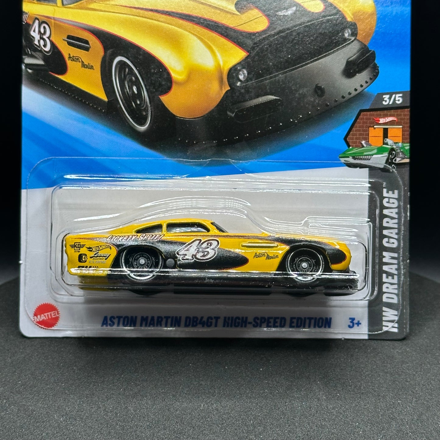 Hot Wheels Aston Martin DB4GT Yellow