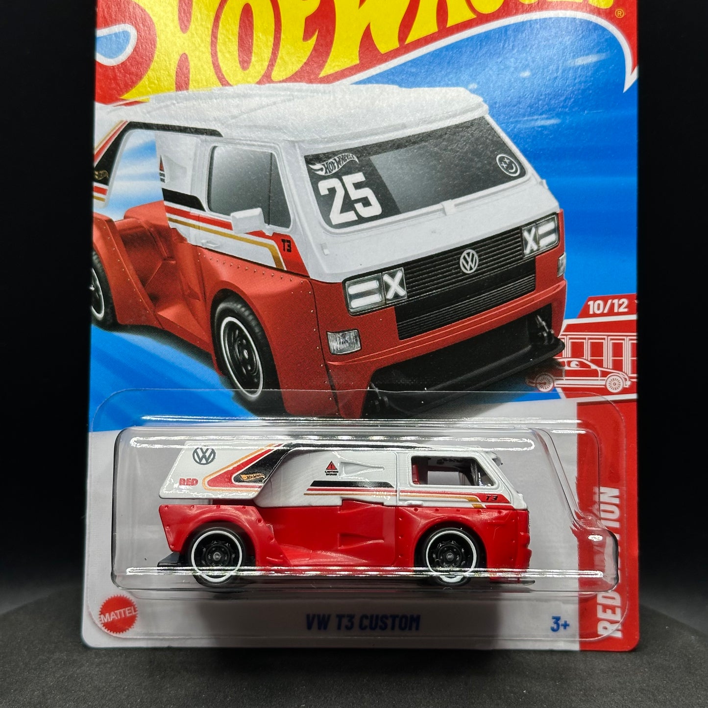 Hot Wheels VW T3 Custom Red Edition