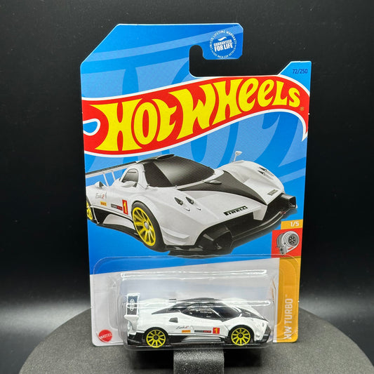 Hot Wheels Pagani Zonda R White