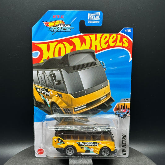 Hot Wheels Kowloon’d Hypervan Yellow