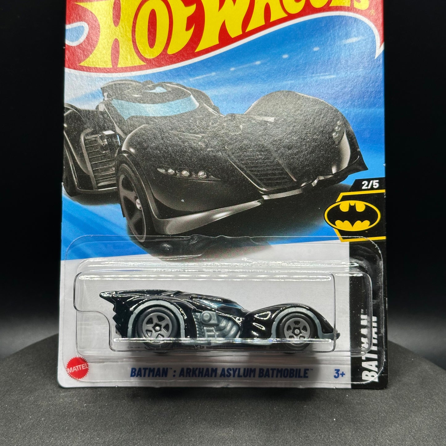 Hot Wheels Batman: Arkham Asylum Batmobile Black