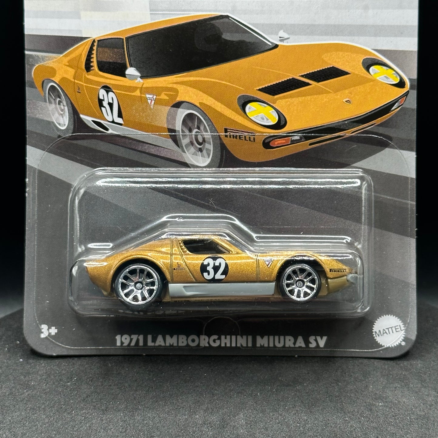 Hot Wheels Lamborghini Miura SV Vintage Set