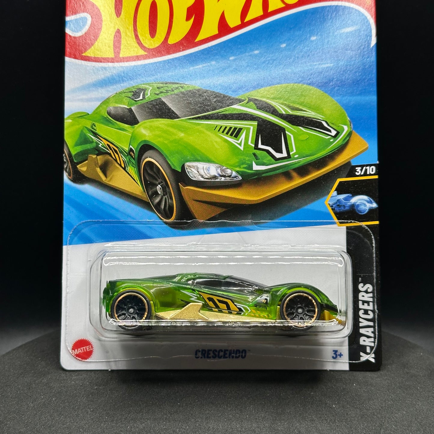 Hot Wheels Crescendo Green