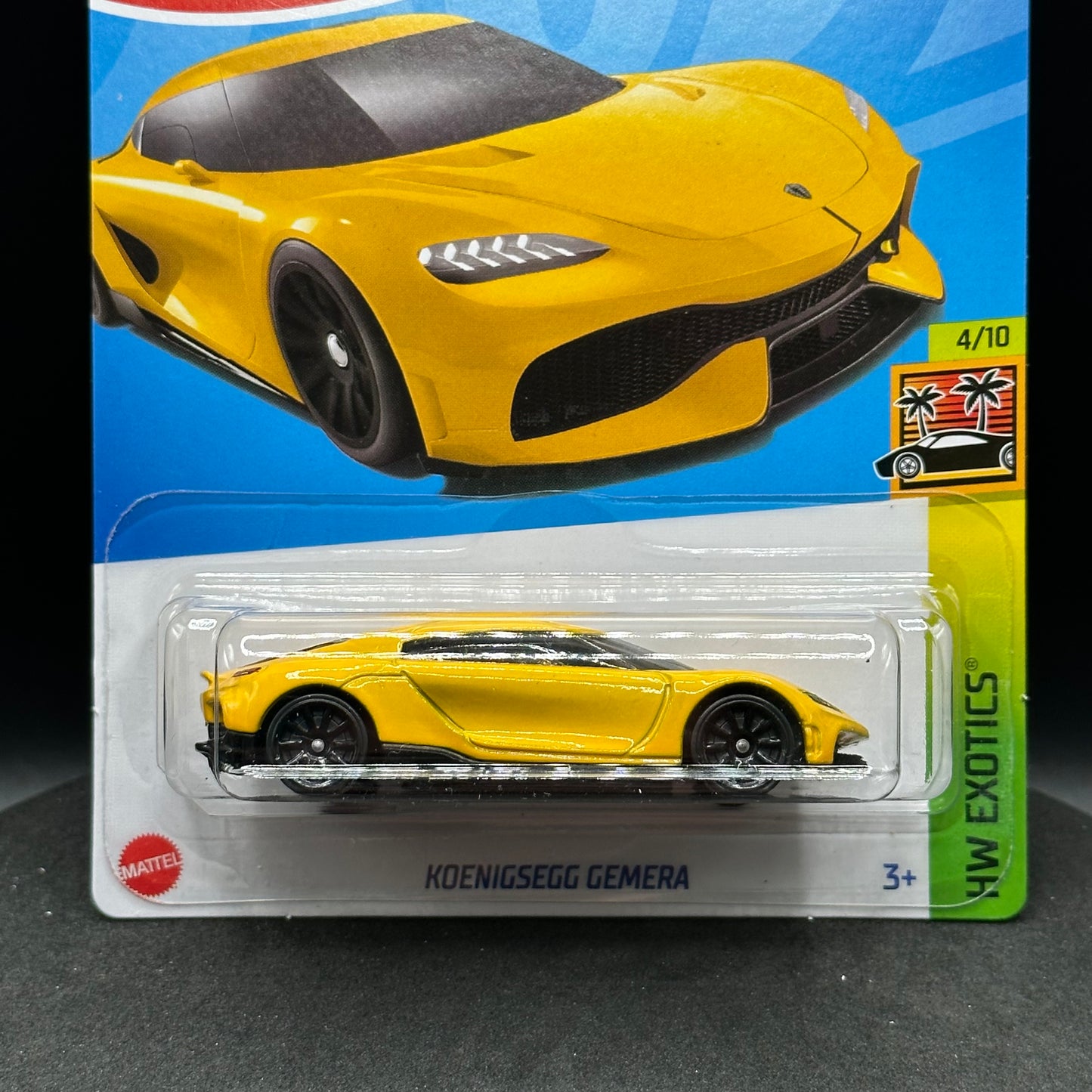 Hot Wheels Koenigsegg Gemera Yellow