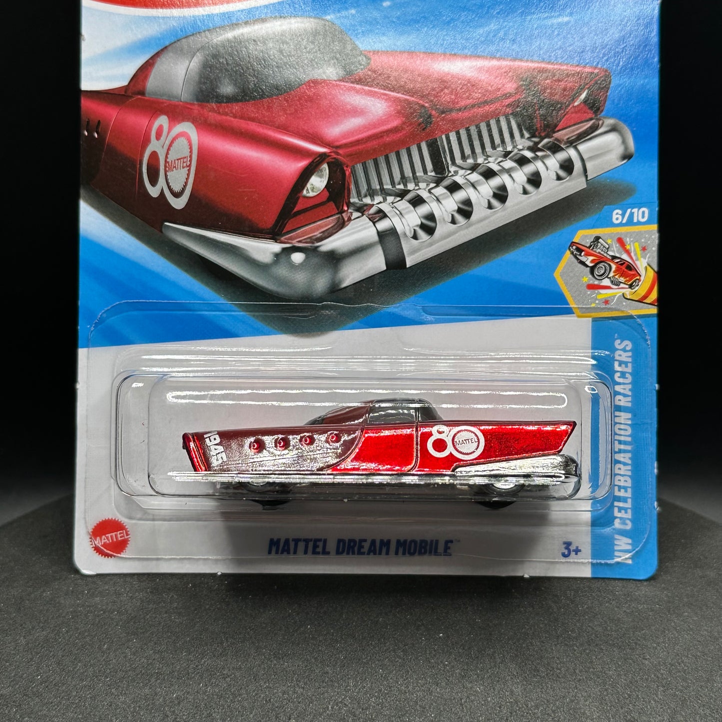 Hot Wheels Mattel Dream Mobile Red Spectraflame