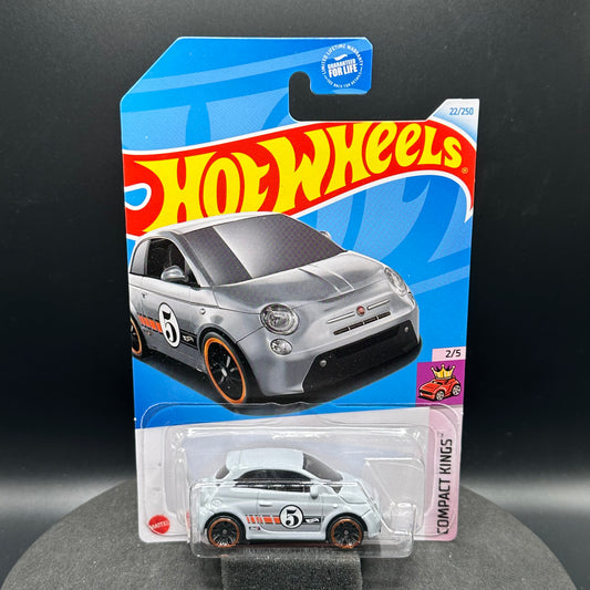 Hot Wheels Fiat 500e Gray