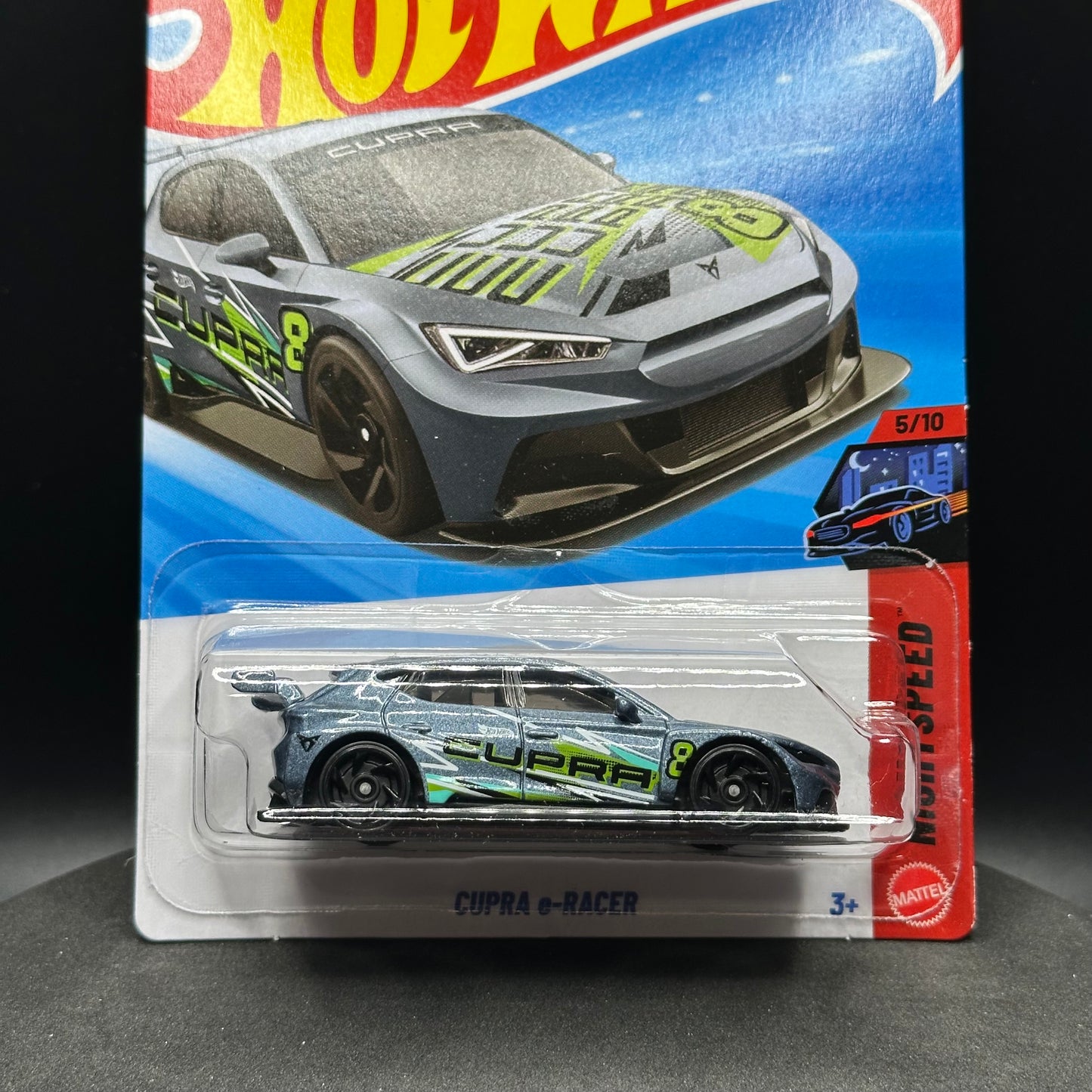 Hot Wheels Cupra E-Racer Dark Gray